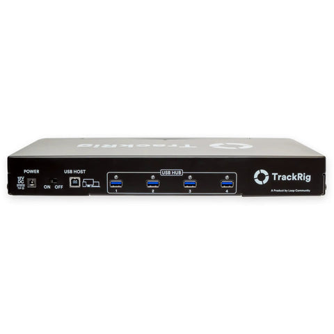 Front view of an Eight Channel 8 XLR Outputs Multitrack Audio Interface With USB Ports for quick studio routing and monitoring.