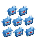 Hella Precise 3.7g Digital Servo Motor 10 Pack Heavy Duty High Torque Miniature Steering Gear For Rc Cars Helicopters Boats