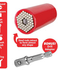 Go To Socket Tool With Drill Adapter For Nuts Bolts And More Turns Steel Rods Into Any Shape Works With Socket Wrenches And Power Drills