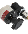 Stable Magnetic Welding Ground Clamp With Switch OnOff Copper Holder And Adjustable Iron Base For Reliable Arc Stick MIG Stick Welding And Secure Connection During Tough Projects, detailed view of the switch mechanism.