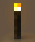 Front view of Brownstone Torch Lamp 11.5 Inch LED Night Light With USB Charging Port Wall Mount Corner Piece, Officially Licensed