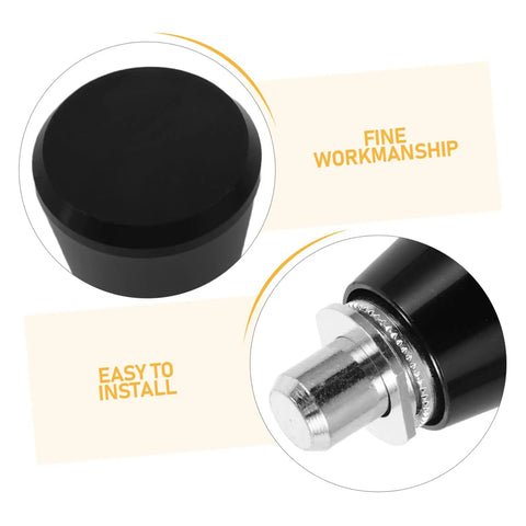 Close-up of Retractable Spring Locating Pins Set Of 4 With Black Reset Spring, showing ball end pin and mechanical locking plunger.