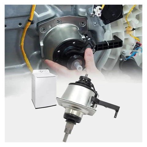 Washing Machine Drum Clutch Assembly DC97 16984A Replacement For Samsung Washers installed on washer drive shaft