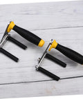 Straight Up Heavy Duty Drywall Lifter For Moving Gypsum Panels And Tile No Sweat Maneuvering with rubber grip handles.