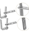 Self Closing Stainless Steel Swing Door Hinge For Double Doors And Cabinets, Heavy Duty, Rust Resistant, Bidirectional Self Return For Saloon Doors, Bar And Kitchen Passages, Durable And Easy Install, stainless steel hinge close-up
