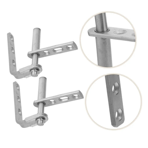 Self Closing Stainless Steel Swing Door Hinge For Double Doors And Cabinets, Heavy Duty, Rust Resistant, Bidirectional Self Return For Saloon Doors, Bar And Kitchen Passages, Durable And Easy Install, stainless steel hinge close-up