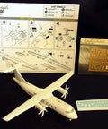 ATR 42 500 Exterior Detailing Photoetch Kit For One To Forty Four Scale Aircraft Model with assembly instructions and parts.