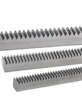 Bevel Gear Pinion And Spur Gear Rack Set In Steel Built Tough For Heavy Duty Machines 1 Piece 1M Long Straight Teeth