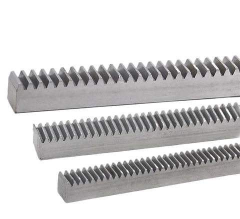 Bevel Gear Pinion And Spur Gear Rack Set In Steel Built Tough For Heavy Duty Machines 1 Piece 1M Long Straight Teeth