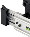 Top Shelf Pneumatic Brad Nailer Heavy Duty Compressed Air Wood Nail Gun side-load magazine showing viewing window and compressed air ports.