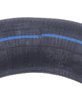 Inner Tube Replacement For No 9 Electric Scooter With Inflation Straight Mouth Durable Butyl Rubber Lightweight Design Big Shock Absorption Easy Install Protects Rim And Ride Quality - close-up view showing black rubber with a blue stripe detail.