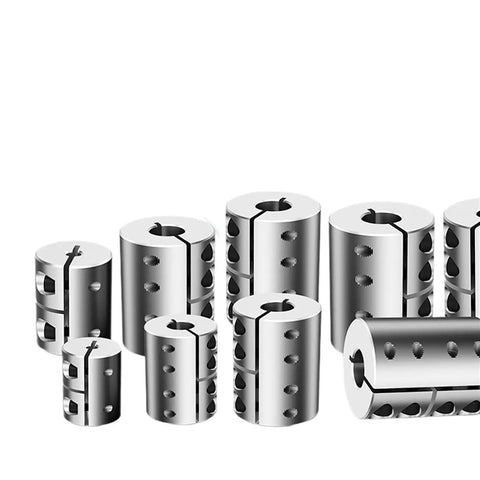 Heavy Duty Aluminum Spider Shaft Coupling For 3D Printer D16Rigid Motor Connector Universal Joint Cardan Drive set of various sizes.