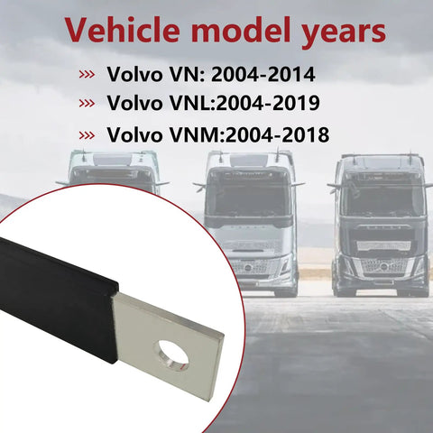 Upgrade Your Rig With This No Fuss Positive And Negative Battery Terminal Bus Bar Cable Set That Snaps Right Onto Volvo Vn Vnl And Vnm Semis From 2004 To 2019 showing a terminal with rubber shielding.