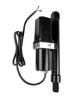 Ten Inch 12V DC Hydraulic Motor Electric Linear Actuator, black housing, compact design for smooth linear motion control.