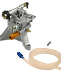 Beefed Up 2800 PSI 2.3 GPM Vertical Shaft Pressure Washer Pump For Homelite PowerStroke Models 308653045 with hose and fittings