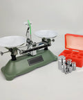 Balance scale with 12 Piece Calibration Weights Set With Tweezers And Storage Box Pro Grade High Precision Steel Weights For Digital Scales
