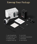Game Changing Golf Range Finder With Slope And 1200 Yard Capability Light Adaptive Display In Any Lighting Conditions 7x Magnification Flag Lock Vibration Rechargeable Laser Range Finder With Magnetic Mount GolfVue Series 2 and accessories