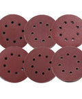 Grab These 60-Piece 5-Inch 8-Hole Hook And Loop Sanding Discs With Aluminum Oxide Grit for efficient polishing tasks.