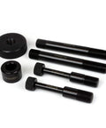 6-Piece Dimple Die Set Tool Kit For Conduit Knockouts Pro Grade Heavy Duty Electrical 6 components for HVAC use, 0.86 to 2.36 inch holes