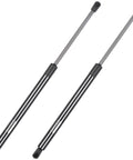 Heavy Duty Front Hood Strut Shock For Acura MDX 2007 To 2013, steel gas lift supports, 13.63 to 22.38 inches, pair shown.