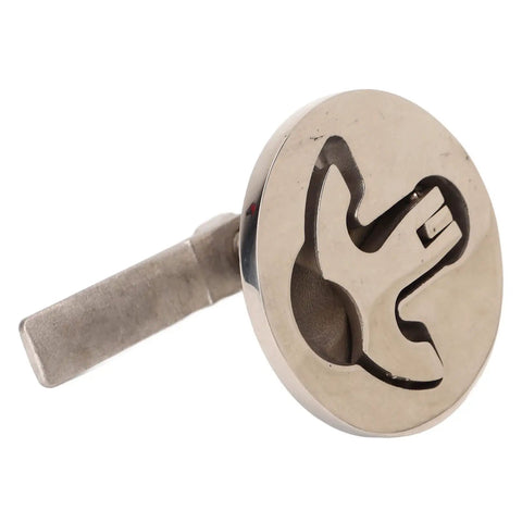 Beefy Stainless Steel Boat Hatch Latch Flush Pull With Large Ring Handle 61x57mm Marine Yacht Hardware