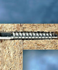 Heavy Duty M7x85mm Confirmat Screws In Carbon Steel With Inner Hex Drive Self Drilling Wood Fasteners in wooden boards