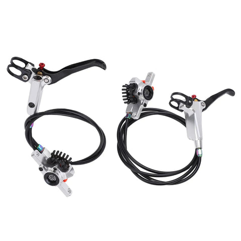 Rock Solid Dual Piston Mechanical Disc Brake Kit For Mountain And Road Bikes Delivers Killer Stopping Power Smooth Aluminum Alloy Calipers