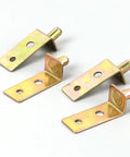 Heavy Duty Shelf Bracket Set 200Pcs Colored Zinc Cabinet Supports Studs and Pegs for Shelves and Cupboards