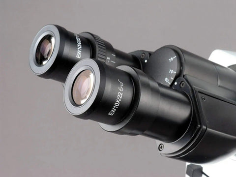 Episcopic And Diascopic Trinocular Metallurgical Microscope With Infinity Plan Achromatic Optics Nine Magnification Settings Up To 2500X 100W Halogen Illumination For Epi And Transmitted Light Pro Grade Lab Tool For Materials Analysis, trinocular eyepiece