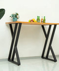 36 Inch Counter Height Table Legs By Metal Bar Steel For Kitchen And Outdoor Use Rust Resistant Powder Coated Finish Tall Desk Feet