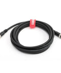 Durable Must Have M12 A Coded 5 Pin Male To Female Control Cable for IO-Link sensors, 7m length, coiled view, connectors visible.