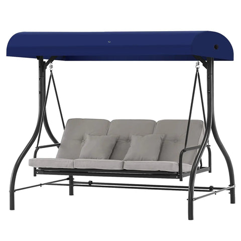 Canopy Replacement Top for GT Porch Swing Model GCS00229C Blue Super Easy Install Swing Chair Canopy Outdoor Shade and Weather Protection