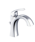 Vaughn Single Handle Lavatory Faucet Chrome Finish With All Metal Body Water Saving 1.2 GPM Flow Durable Bathroom Sink Fixture
