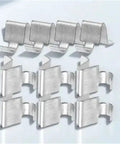 Heavy Duty Iron Cabinet Hardware Set Beefy Shelf Brackets And Peg Clips For Kitchen Bookcase And Shelving Units Rust Resistant