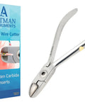 Go-To Orthodontic Wire Cutter For Braces With Tungsten Carbide Inserts, Durable Gold Plated Handles, Autoclavable Pliers For Clean Cuts
