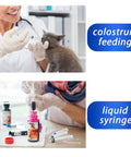 20 Pack 1ml Syringes With Cap For Liquid 1cc Plastic Small Syringes With Covers Non Sterile No Needle Great For Medical Dosing Lab Crafts Diy Projects, used for colostrum feeding and liquid dosing