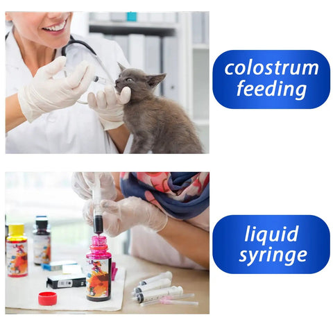 20 Pack 1ml Syringes With Cap For Liquid 1cc Plastic Small Syringes With Covers Non Sterile No Needle Great For Medical Dosing Lab Crafts Diy Projects, used for colostrum feeding and liquid dosing