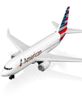One To Four Hundred Scale Plastic Airplane Model Kit For Collection And Display Ready To Show Off With No Assembly No Base Included Alloy Fuselage And Plastic Fittings Compact 5.6 Inch Length And 5 Inch Wingspan showing American Airlines livery
