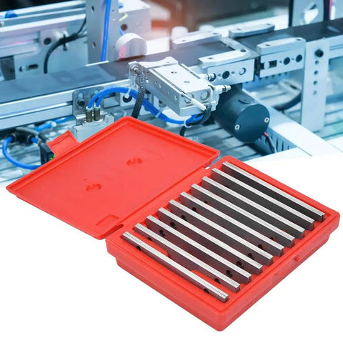Pro Grade 10 Pairs 1/8 Inch Precision Parallel Steel Set With 0.0005 Inch Accuracy For Machinists, Great For Drilling, Milling, Jigs, And Tight Workpiece Alignment