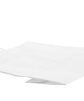 Large White Kraft Paper Bags With Handles 13x7x17 Inches 200 Count Durable Reusable Shopping Gift Bags Go To Party Retail Merchandise Lunch And Grocery Use Eco Friendly Packaging lying flat