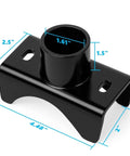 Heavy Duty Bottle Jack Adapter Saddle For Axle Tubes Fits Round 2 Inch, 3 Inch, 4 Inch And Square 2 Inch Axles With 1.5 Inch Lifting Platform