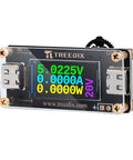 Slick Plug And Play Usb Type C Pd Trigger Module With Dial It In Voltage Setting From Five To Twenty Volts And Steady Five Amp Output Packing Real Time Lcd Readouts For Quick Repair Work with LCD display showing voltage and current.