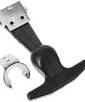 Shockproof Rubber T Handle Draw Latch with 304 Stainless Steel Lock for tool boxes and freezer doors, heavy-duty design