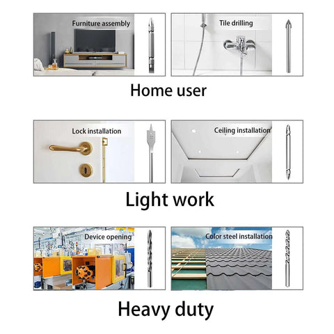 No Sweat Cordless Drill And Screwdriver Power Tool Kit With Heavy Duty Wood Metal Masonry Bits For Quick Fix Home Improvement And Diy Projects Compact Handheld Set for various tasks like furniture assembly and tile drilling.