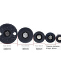 Adjustable Lathe Legs With Swivel Base And Leveling Feet 80mm And 100mm Diameters M14 To M24 Thread Articulating