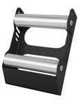Beefy Universal Motorcycle Wheel Cleaning Stand With Paddock Roller 600 Lb Capacity For Tire Cleaning And Chain Lubrication Black