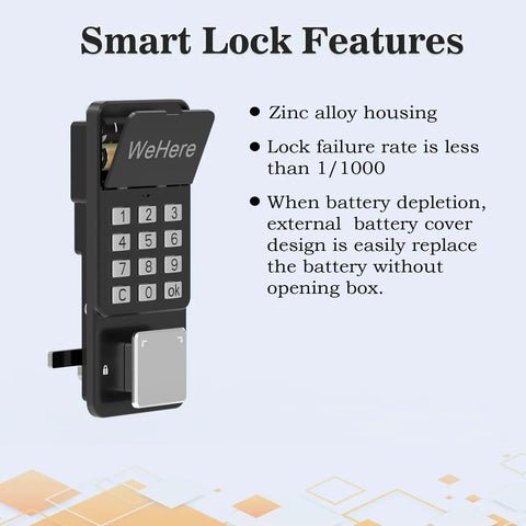 Smart Key Lock Box Wall Mount With Four Unlock Methods Password, One Time Link OTP, App Bluetooth Unlock, Fixed Time Password, And Optional Wi Fi Remote Access Bridge, A Handy Key Safe For Homes, Realtors, Apartments, Garages, And Stores