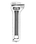 Tiny But Mighty Mini Multitool Wrench Set 3 Piece Compact Zinc Aluminum EDC Adjustable Wrench detail in silver finish