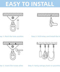 Installation steps for Heavy Duty Hammock Hanging Kit With 360 Degree Swivel Hooks 1000 Lb Capacity For Chairs Yoga Straps Outdoor