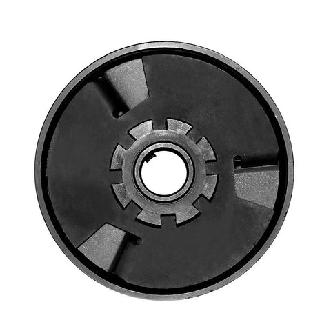 Top view of Tough As Nails Centrifugal Clutch With Slick 3 4 Inch Bore and 10 Tooth Sprocket Fits 40 41 420 Chain.